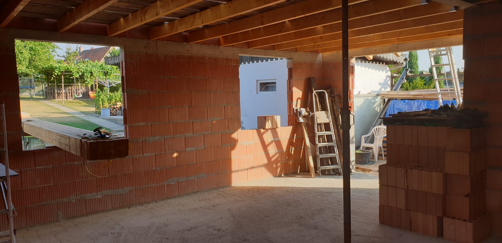 Innenansicht Anbau eines Einfamilienhauses in Osnabrück (Niedersachsen) Innenansicht Anbau eines Einfamilienhauses in Osnabrück (Niedersachsen)