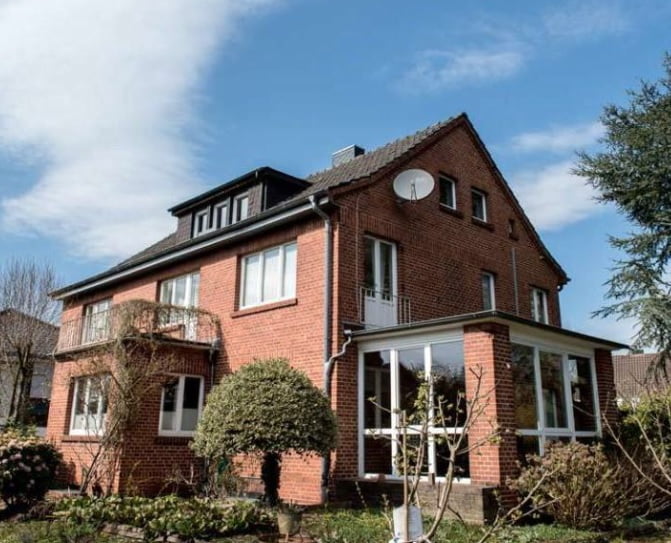 Seitenansicht vom Sanierungsfahrplan eines Einfamlienhauses in Rheine (NRW)