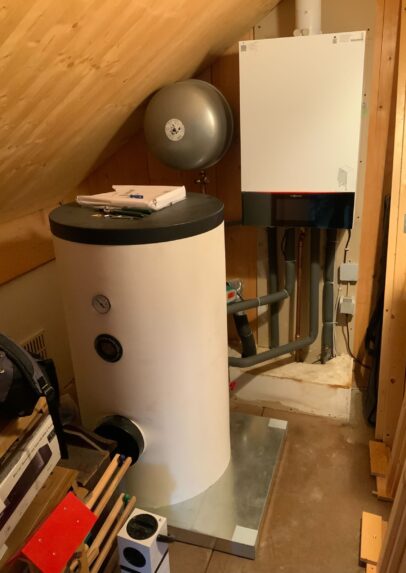 Sanierungsfahrplan von einem Einfamilienhaus in Steinenbronn (Baden-Württemberg) – Heizung des Gebäudes Sanierungsfahrplan von einem Einfamilienhaus in Steinenbronn (Baden-Württemberg) – Heizung des Gebäudes